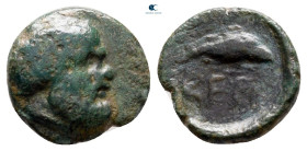 Kings of Thrace. Bergaios 412-390 BC. Bronze Æ