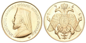 Zypern 1966 Sovereign Fr-6b, KMX-M4. Gold 8,01g unzirkuliert