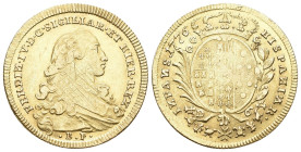 Neapel und Sizilien 1776 BP Ferdinand IV. 1. Regierung, 1759-1799, 6 Ducati //CCC, Neapel. 8,78g. GOLD, vorzüglich justierspuren