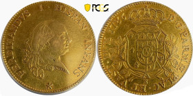 Parma 1786 8-Fach Doppie Piacenza. Ferdinando di Borbone 1765-1802 S. Av.: FERDINANDVS I. HISPAN. INFANS* Kopf nach rechts. Rv.: D-G-PARMAE PLAC.ET VA...