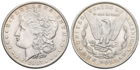 USA 1887 Morgan Dollar Silber 26,63g Silber KM 110 unz