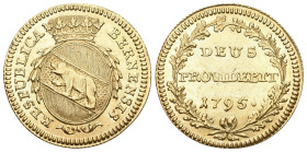 Schweiz | Switzerland | Suisse | Svizzera Bern Dublone 1795. 7,60 g. HMZ 2-213. Vorzüglich seltenes Jahr