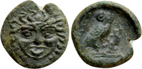 SICILY. Kamarina. Onkia (Circa 420-405 BC)