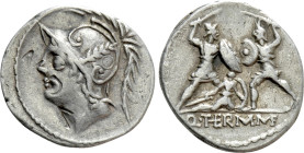 Q. THERMUS M. F. Denarius (103 BC). Rome