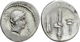 C. NORBANUS. Denarius (83 BC). Rome