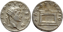 DIVUS AUGUSTUS (Died 14). Antoninianus. Rome. Struck under Trajanus Decius