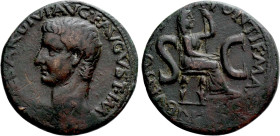 TIBERIUS (14-37). As. Rome
