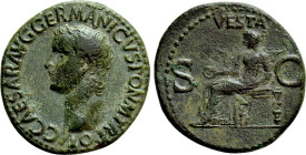 CALIGULA (37-41). As. Rome