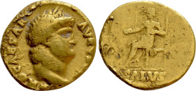 NERO (54-68). GOLD Aureus. Rome