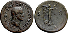 GALBA (68-69). Sestertius. Rome