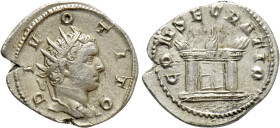 DIVUS TITUS (Died 81). Antoninianus. Rome. Struck under Trajanus Decius
