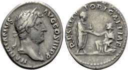 HADRIAN (117-138). Denarius. Rome. "Restitutor Series" issue