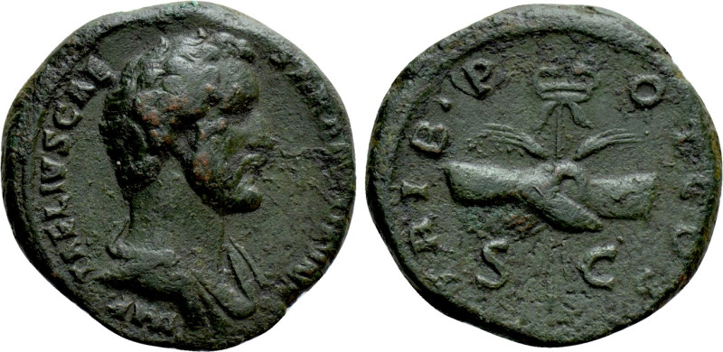 ANTONINUS PIUS (Caesar, 138). As. Rome. 

Obv: IMP T AELIVS CAESAR ANTONINVS. ...