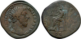 MARCUS AURELIUS (161-180). Sestertius. Rome