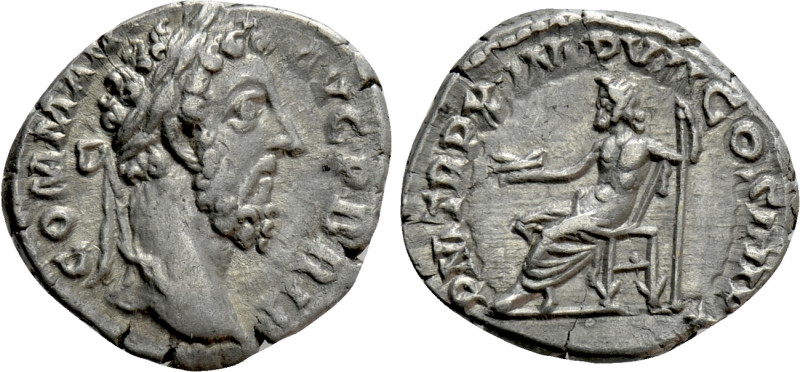 COMMODUS (177-192). Denarius. Rome. 

Obv: COMM ANT AVG P BRIT. 
Laureate hea...