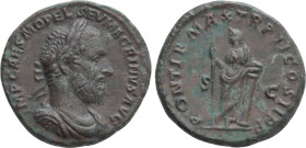 MACRINUS (217-218). As. Rome