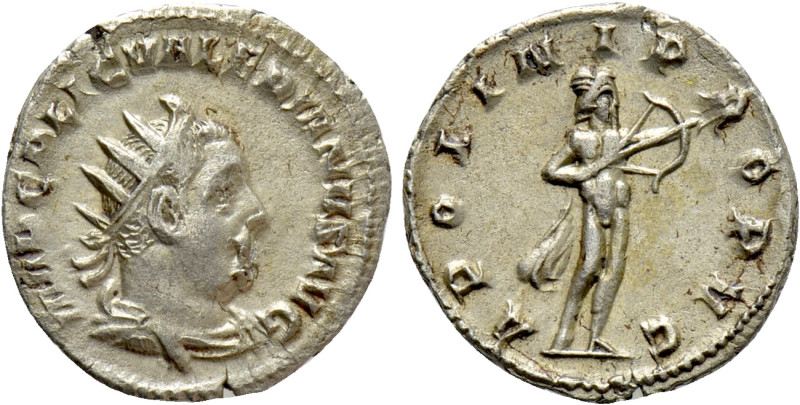 VALERIAN I (253-260). Antoninianus. Rome. 

Obv: IMP C P LIC VALERIANVS AVG. ...