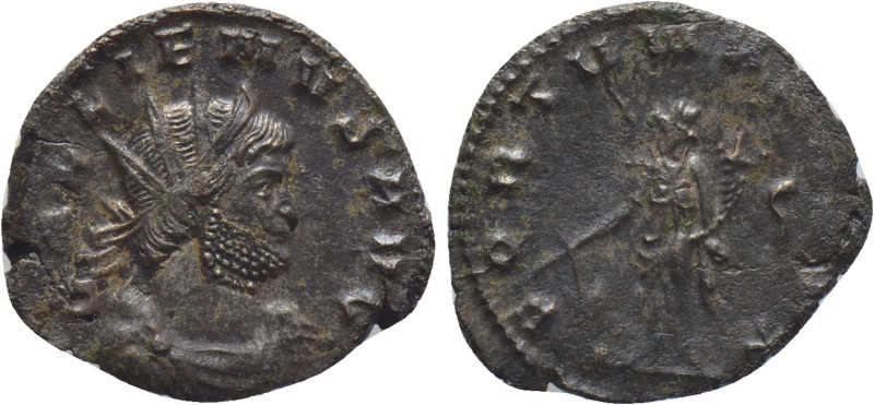 GALLIENUS (253-268). Antoninianus. Rome. 

Obv: GALLIENVS AVG. 
Radiate, drap...