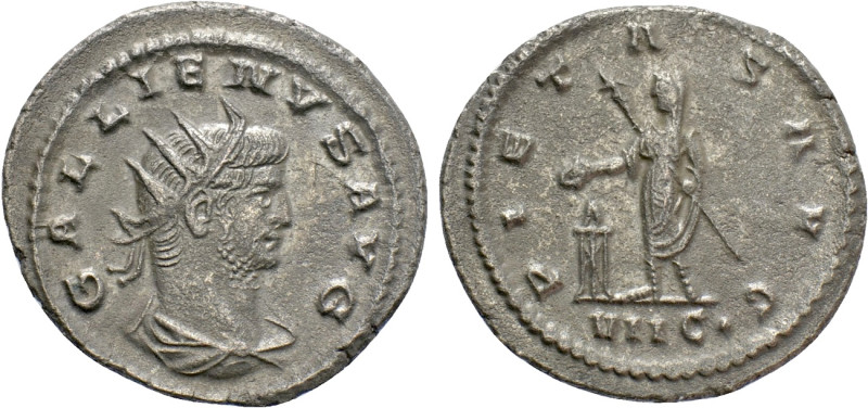 GALLIENUS (253-268). Antoninianus. Antioch. 

Obv: GALLIENVS AVG. 
Radiate, d...