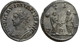 MAXIMIANUS HERCULIUS (First reign, 286-305). Antoninianus. Lugdunum