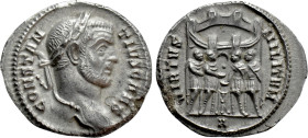 CONSTANTIUS I (Caesar, 293-305). Argenteus. Rome