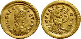 LEO I (457-474). GOLD Semissis. Constantinople