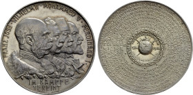 AUSTRIA. Silver Medal (1915). The Quadruple Alliance with Germany, Turkey and Bulgaria