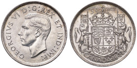 CANADA. Giorgio VI (1936-1952). 50 Centesimi 1941. AG (g 11,63). KM 36.
qFDC/FDC
