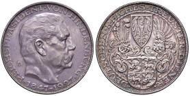 GERMANIA. Repubblica di Weimar. Paul von Hindenburg. Medaglia 1927 D. AG (g 24,76). KM X1. Gradevole patina.
qFDC/FDC