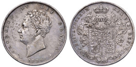 GRAN BRETAGNA. Giorgio IV (1820-1830). 1/2 Corona 1826. AG (g 14,05). KM 695.
BB/BB+
