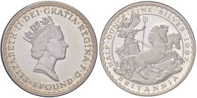GRAN BRETAGNA. Elisabetta II (dal 1952). 1 Pound 1997. AG 
FS