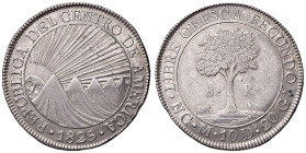 GUATEMALA. Repubblica del Centro America. 8 Reales 1825. AG (g 26,92). KM 4.
SPL