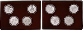 PORTOGALLO. Serie di quattro monete da 200 Escudos 1994. AG. In astuccio originale.
FS