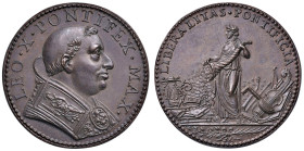 Leone X (1513-1521). Medaglia Opus: anonimo. BR (Ø 33 mm - g 17,78). Lincoln 446.
FDC