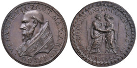 Urbano VII (1590). Medaglia An. I. Opus: Hamerani. BR (g 22,61 - Ø 34 mm). Modesti 908.
FDC