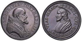 Gregorio XV (1621-1623). Medaglia 1623 An. III. Opus: G. A. Mori. BR (g 21,28 - Ø 36 mm). Miselli 136.
qFDC
