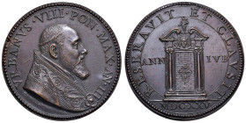 Urbano VIII (1623-1644). Medaglia 1625 An. III. Porta Santa. Opus: G. Molo. BR (g 35,53 - Ø 40 mm). Miselli 177.
SPL+