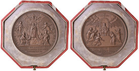 Pio IX (1846-1878) Medaglia straordinaria 1871. Opus F. Speranza e L. Galli. BR (g 101,00 - Ø 60,5 mm). Bart. XXIV-12. Esemplare in conservazione ecce...