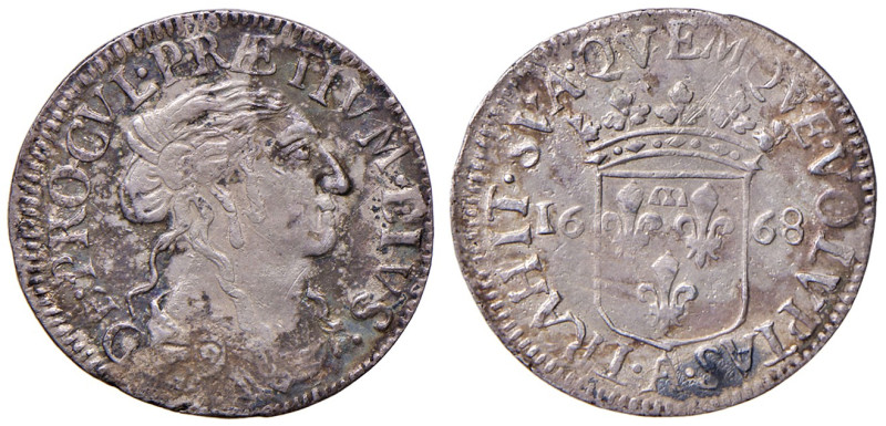 ARQUATA. Filippo Spinola (1641-1647). Luigino 1668. AG (g 2,05). MIR 23/2. R
BB...