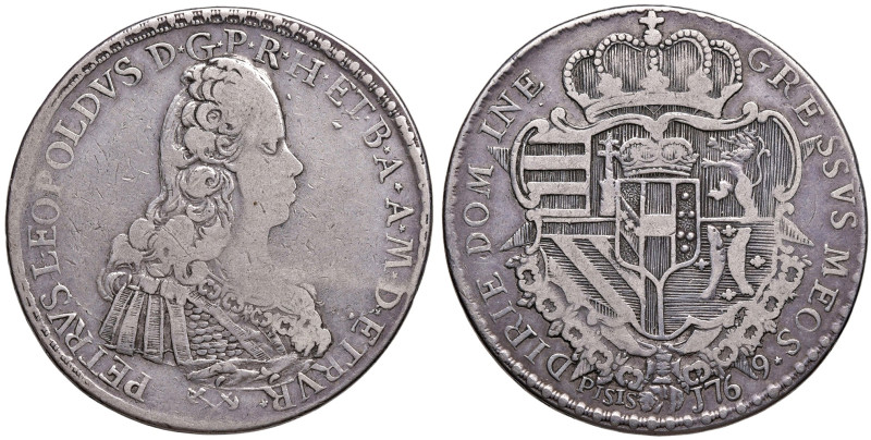 FIRENZE. Pietro Leopoldo di Lorena (1765-1790). Francescone 1769. AG (g 26,81). ...