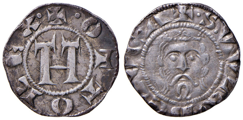 LUCCA. Repubblica a nome di Ottone IV (1209-1315). Grosso da 12 Denari. AG (g 1,...