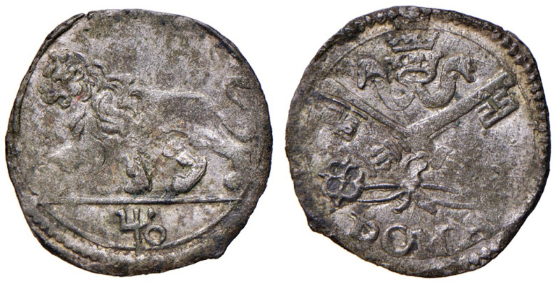 ROMA. Leone X (1513-1521). Quattrino. MI (g 0,78). Munt.54; MIR 640. NC
qSPL