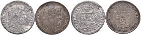 NAPOLI. Ferdinando II (1830-1859) Lotto di 2 falsi d'epoca da 20 Grana .
MB/BB