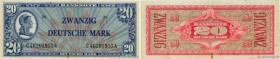 Country : GERMAN FEDERAL REPUBLIC 
Face Value : 20 Deutsche Mark 
Date : (1948) 
Period/Province/Bank : Occupation Alliée 
Catalogue reference : P.9a ...