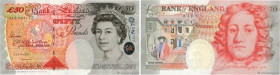 Country : ENGLAND 
Face Value : 50 Pounds 
Date : (1993-1998) 
Period/Province/Bank : Bank of England 
Catalogue reference : P.388a 
Alphabet - signat...