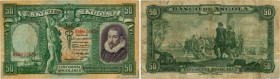 Country : ANGOLA 
Face Value : 50 Angolares 
Date : 01 mars 1951 
Period/Province/Bank : Banco de Angola 
Catalogue reference : P.84 
Alphabet - signa...