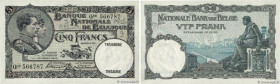 Country : BELGIUM 
Face Value : 5 Francs 
Date : 08 juillet 1927 
Period/Province/Bank : Banque Nationale de Belgique 
Catalogue reference : P.97b 
Al...