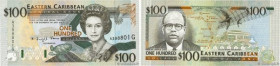 Country : CARIBBEAN  
Face Value : 100 Dollars 
Date : (1994) 
Period/Province/Bank : Eastern Caribbean Central Bank 
Department : Grenade 
Catalogue ...