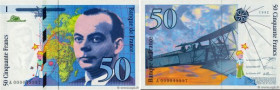 Country : FRANCE 
Face Value : 50 Francs SAINT-EXUPÉRY 
Date : 1992 
Period/Province/Bank : Banque de France, XXe siècle 
Catalogue reference : F.72.0...