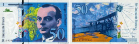 Country : FRANCE 
Face Value : 50 Francs SAINT-EXUPÉRY modifié Petit numéro 
Date : 1996 
Period/Province/Bank : Banque de France, XXe siècle 
Catalog...